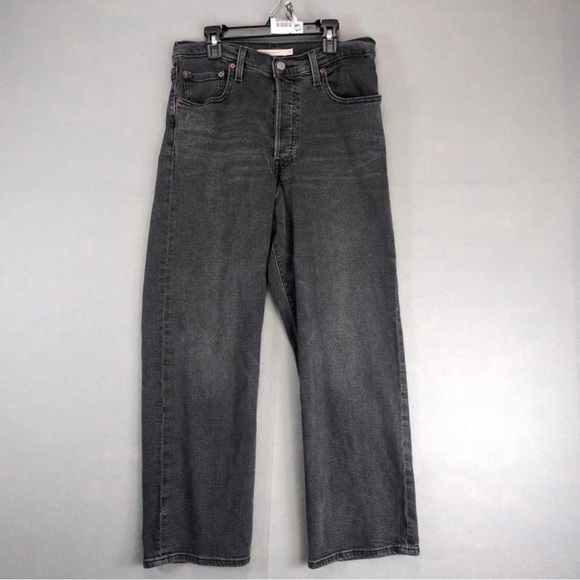 Levi's Charcoal Relaxed Men's Jeans - Picture 1 of 10